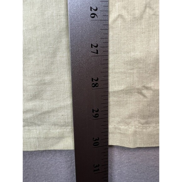 Columbia Sportswear Button Up Shirt Short Sleeve Mens Adult Large Yellow / Green - Picture 4 of 6